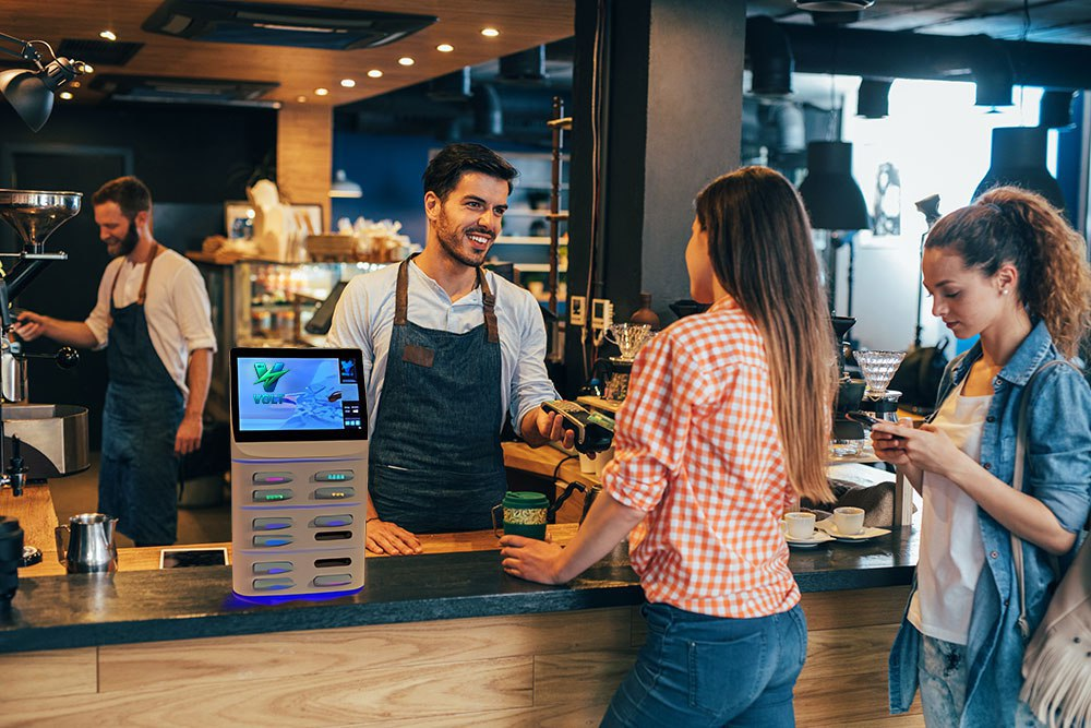 How Cafes Use Shared Charging Stations to Attract Customers