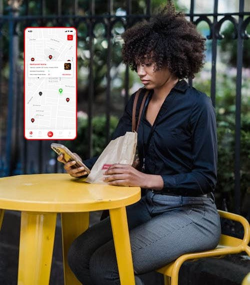 Using Map to Find Shared Charging Stations